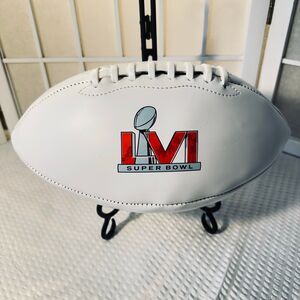 Super Bowl XLIV White Panel Logo Football